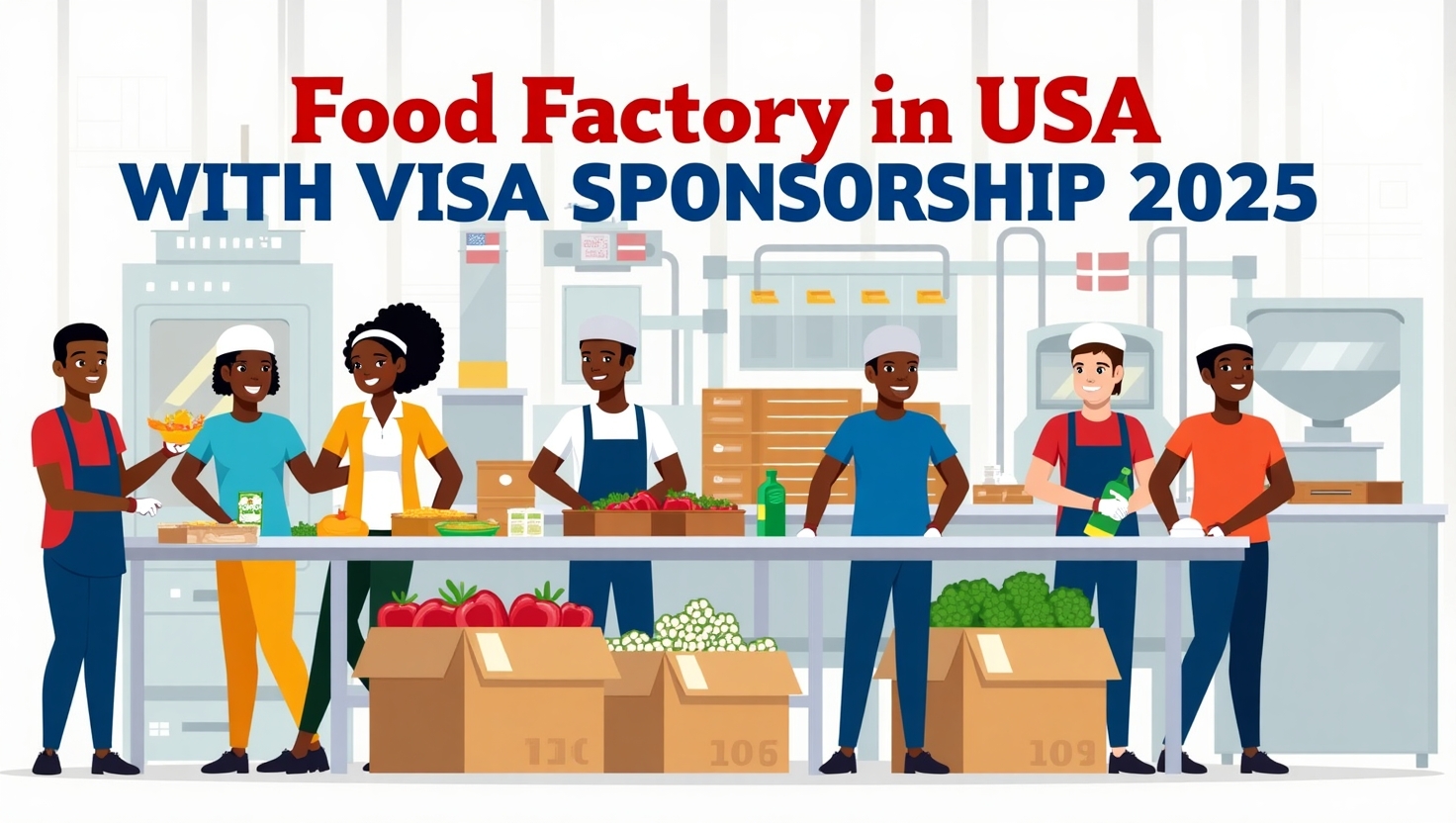 Food Factory Jobs in USA with Visa Sponsorship 2025