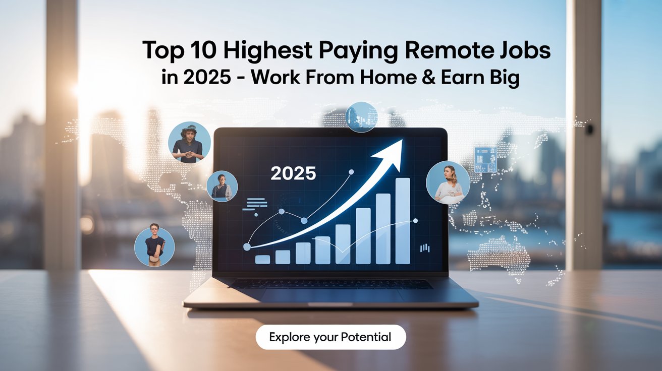 Top 10 Highest Paying Remote Jobs in 2025 – Work from Home & Earn Big
