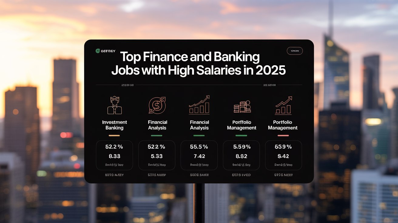Top Finance and Banking Jobs with High Salaries in 2025